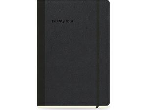 Ημερολόγιο ημερήσιο The Writing Fields Lovable 4800 13.8x20cm 2024 μαύρο